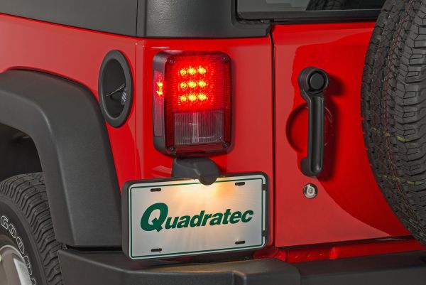 Quadratec LED Tail Lights for 07-18 Jeep Wrangler JK, JKU 55213.0117