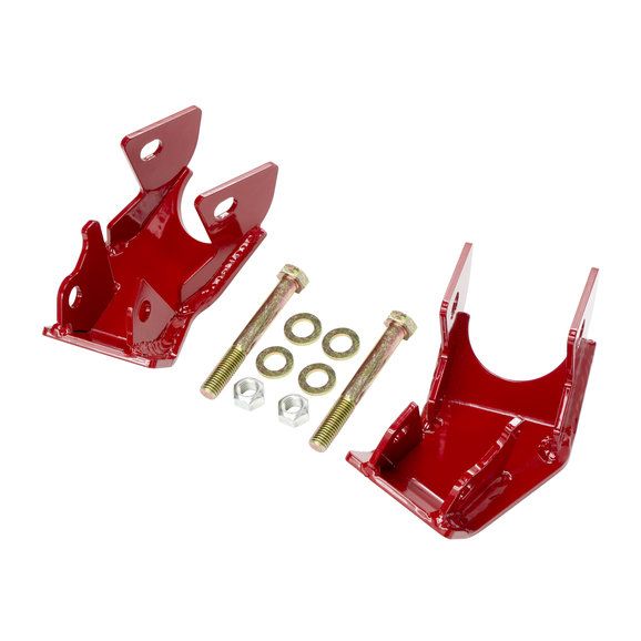 Rancho Rear Shock and Control Arm Skid Plates for 18+ Jeep Wrangler JL
