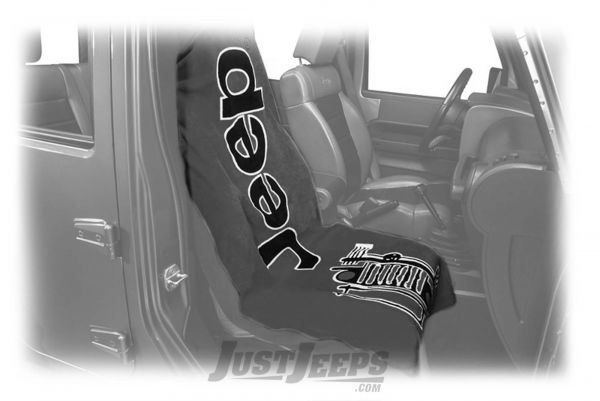 Insync Seat Towel Cover Featuring Jeep Wrangler Logo With Optional Colors T2g100 For Ca 43 95 - Jeep Towel Seat Covers Black