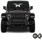 Black Horse Offroad Max T Bull Bar for 07-18 Jeep Wrangler JK, JKU