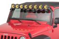 KC HiLiTES Gravity Pro6 LED Light Bar for 07-18 Jeep Wrangler JK, JKU 91313