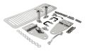 RT Off-Road Stainless Stainless Hood Set for 87-95 Jeep Wrangler,78-83 Jeep CJ5,78-86 Jeep CJ7,81-85 Jeep Scrambler RT34013
