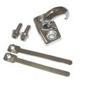 Rugged Ridge Rear Tow Hook in Chrome for 97-06 Jeep Wrangler TJ & Unlimited 11303.02