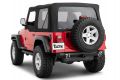 TACTIK Classic Rear Bumper with D-Rings for 87-06 Jeep Wrangler YJ, TJ, & TJ Unlimited 12052-0151
